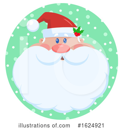 Royalty-Free (RF) Santa Clipart Illustration by Hit Toon - Stock Sample #1624921