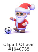 Santa Clipart #1640738 by Steve Young