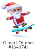 Santa Clipart #1640741 by Steve Young
