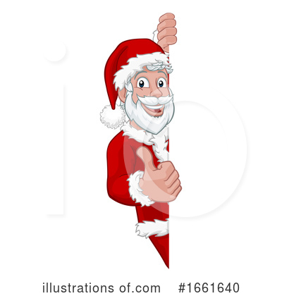 Royalty-Free (RF) Santa Clipart Illustration by AtStockIllustration - Stock Sample #1661640