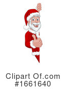 Santa Clipart #1661640 by AtStockIllustration