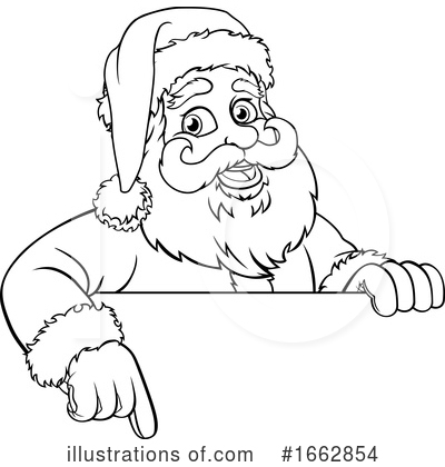 Royalty-Free (RF) Santa Clipart Illustration by AtStockIllustration - Stock Sample #1662854