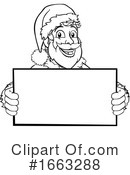 Santa Clipart #1663288 by AtStockIllustration