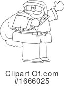 Santa Clipart #1666025 by djart