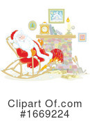 Santa Clipart #1669224 by Alex Bannykh