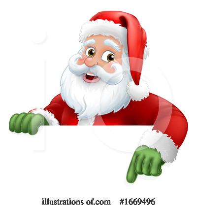 Royalty-Free (RF) Santa Clipart Illustration by AtStockIllustration - Stock Sample #1669496