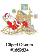 Santa Clipart #1669534 by Alex Bannykh