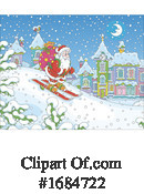 Santa Clipart #1684722 by Alex Bannykh