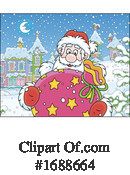 Santa Clipart #1688664 by Alex Bannykh