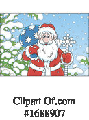 Santa Clipart #1688907 by Alex Bannykh