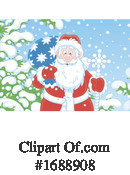 Santa Clipart #1688908 by Alex Bannykh