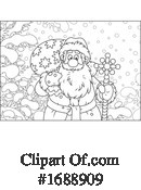 Santa Clipart #1688909 by Alex Bannykh