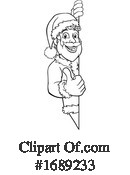 Santa Clipart #1689233 by AtStockIllustration