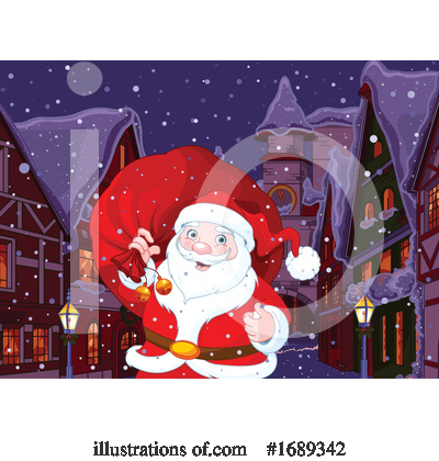 Santas Sack Clipart #1689342 by Pushkin