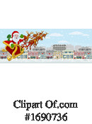 Santa Clipart #1690736 by AtStockIllustration