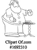 Santa Clipart #1692310 by djart