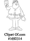 Santa Clipart #1692314 by djart