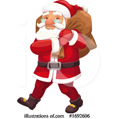 Royalty-Free (RF) Santa Clipart Illustration by Vector Tradition SM - Stock Sample #1692606