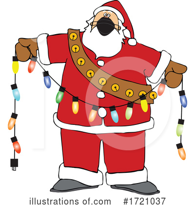 Royalty-Free (RF) Santa Clipart Illustration by djart - Stock Sample #1721037