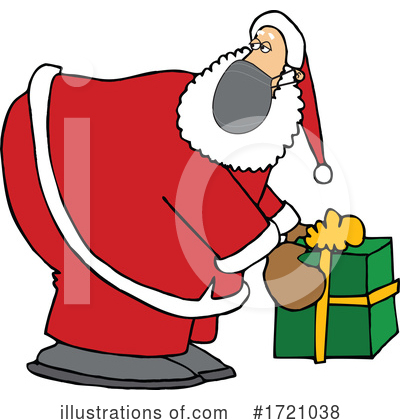 Royalty-Free (RF) Santa Clipart Illustration by djart - Stock Sample #1721038