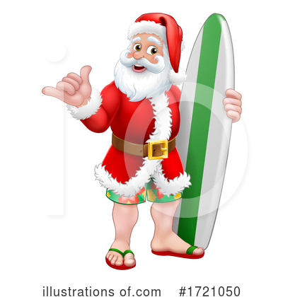 Royalty-Free (RF) Santa Clipart Illustration by AtStockIllustration - Stock Sample #1721050
