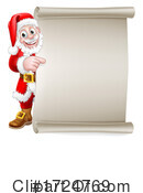 Santa Clipart #1724769 by AtStockIllustration