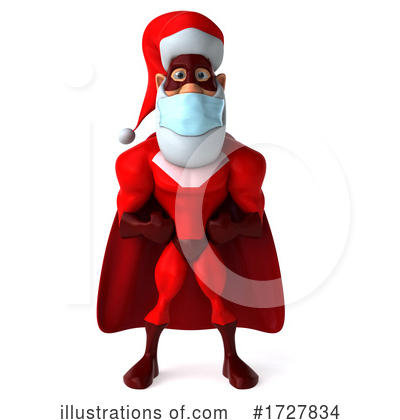 Santa Character Clipart #1727834 by Julos