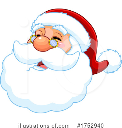 Royalty-Free (RF) Santa Clipart Illustration by Hit Toon - Stock Sample #1752940