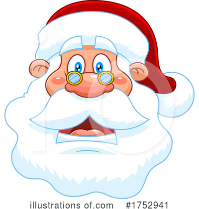 Royalty-Free (RF) Santa Clipart Illustration by Hit Toon - Stock Sample #1752941