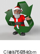 Santa Clipart #1759540 by KJ Pargeter