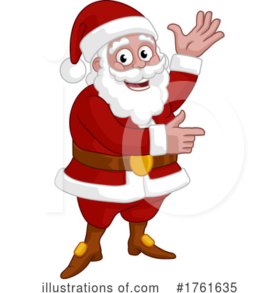 Royalty-Free (RF) Santa Clipart Illustration by AtStockIllustration - Stock Sample #1761635