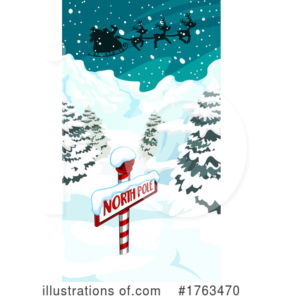 North Pole Clipart #1763470 by Hit Toon