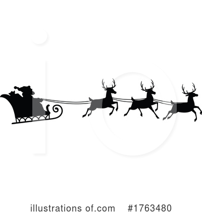 Reindeer Clipart #1763480 by Vector Tradition SM