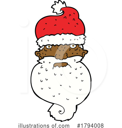 Santa Clipart #1794008 by lineartestpilot