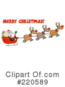 Santa Clipart #220589 by Hit Toon