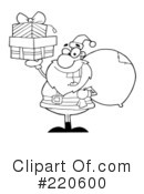 Santa Clipart #220600 by Hit Toon