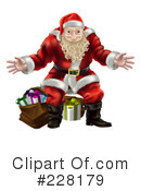 Santa Clipart #228179 by AtStockIllustration