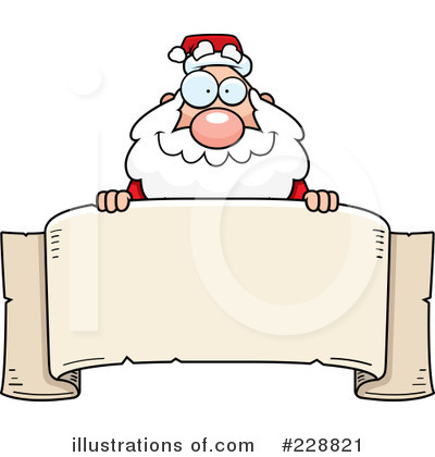 Royalty-Free (RF) Santa Clipart Illustration by Cory Thoman - Stock Sample #228821