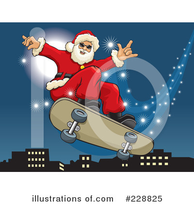 Santa Clipart #228825 by David Rey