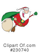 Santa Clipart #230740 by Hit Toon