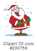 Santa Clipart #230759 by Hit Toon