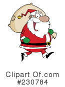 Santa Clipart #230784 by Hit Toon