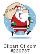 Santa Clipart #230787 by Hit Toon