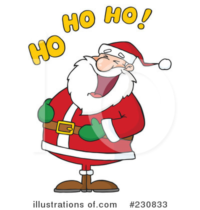 Royalty-Free (RF) Santa Clipart Illustration by Hit Toon - Stock Sample #230833