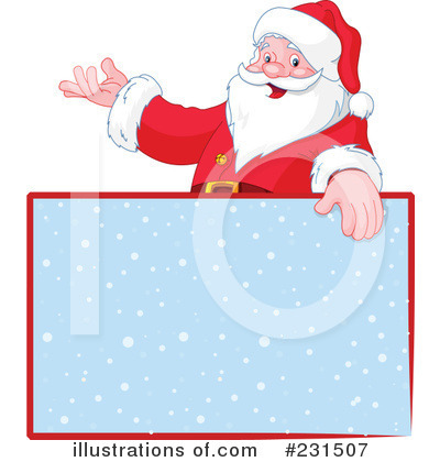 Royalty-Free (RF) Santa Clipart Illustration by Pushkin - Stock Sample #231507