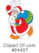 Santa Clipart #24437 by Alex Bannykh