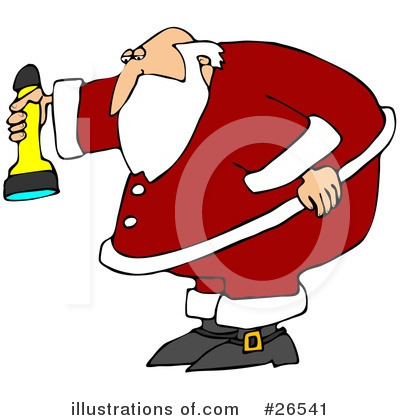 Royalty-Free (RF) Santa Clipart Illustration by djart - Stock Sample #26541
