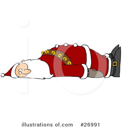 Royalty-Free (RF) Santa Clipart Illustration by djart - Stock Sample #26991