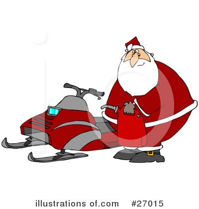 Royalty-Free (RF) Santa Clipart Illustration by djart - Stock Sample #27015