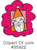 Santa Clipart #35922 by Lisa Arts